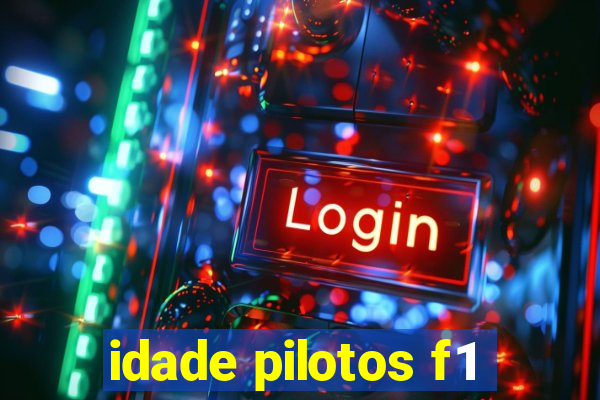 idade pilotos f1